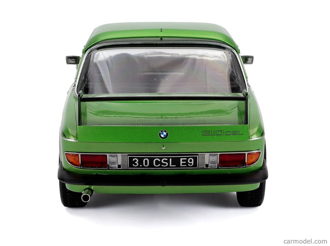 BMW 3.0 Csl E9 Coupe 1973 1:12 KK Scale zelená metalická