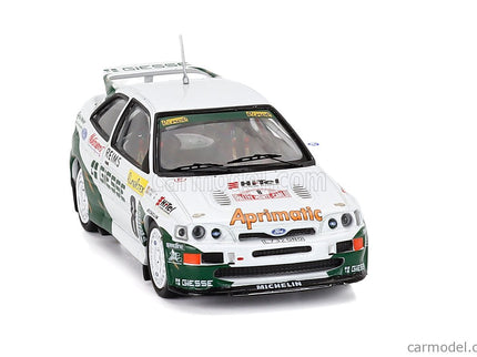 Ford Escort RS Cosworth Team Ford Motor N°8 Rally Montecarlo 1994 Bruno Thiry - Stephane Prevot 1:43 IXO Models biela zelená