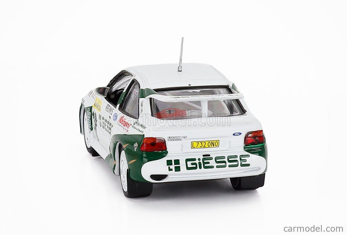 Ford Escort RS Cosworth Team Ford Motor N°8 Rally Montecarlo 1994 Bruno Thiry - Stephane Prevot 1:43 IXO Models biela zelená