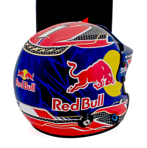 STILO | CASCO HELMET SEBASTIAN OGIER WORLD CHAMPION  TEAM TOYOTA YARIS WRC GAZOO RACING WRT RALLY SEASON 2021 | BLUE RED YELLOW