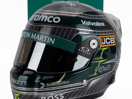 STILO | CASCO HELMET F1 LANCE STROLL TEAM ASTON MARTIN ARAMCO COGNIZANT N 18 SEASON 2024 | GREEN