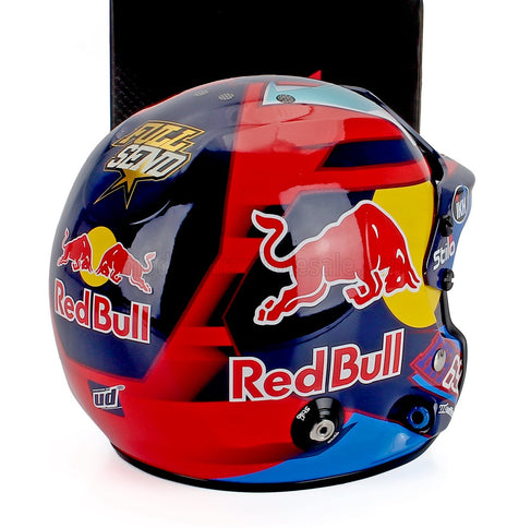 STILO | CASCO HELMET KALLE ROVANPERA WORLD CHAMPION TEAM TOYOTA YARIS GR RALLY1 HYBRID GAZOO RACING WRT RALLY SEASON 2023 | BLUE RED YELLOW