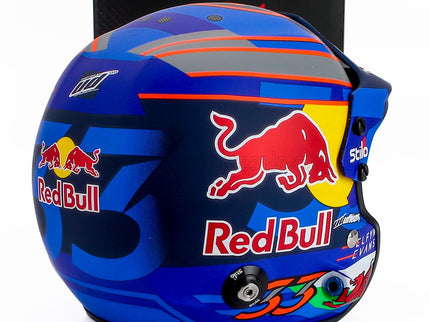 STILO | CASCO HELMET ELFYN EVANS TEAM TOYOTA YARIS GR RALLY1 HYBRID GAZOO RACING WRT RALLY SEASON 2024 | BLUE RED YELLOW