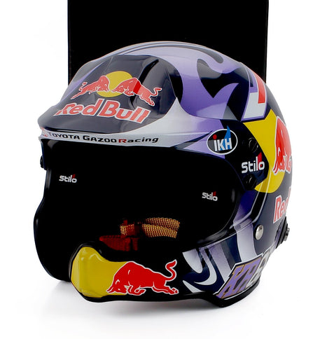 STILO | CASCO HELMET KALLE ROVANPERA TEAM TOYOTA YARIS GR RALLY1 HYBRID GAZOO RACING WRT RALLY SEASON 2025 | BLUE RED YELLOW
