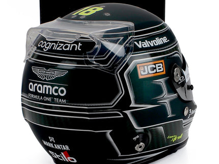 STILO | CASCO HELMET F1 LANCE STROLL TEAM ASTON MARTIN ARAMCO COGNIZANT N 18 SEASON 2025 | GREEN