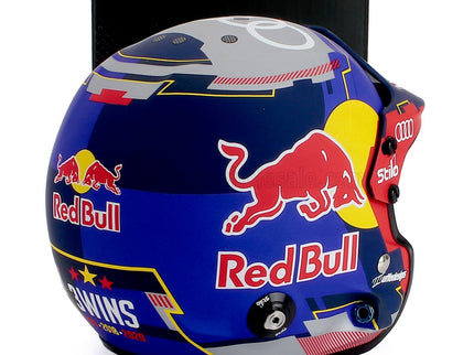 STILO | CASCO HELMET CARLOS SAINZ SR TEAM AUDI RS Q E-TRON E2 SPORT N 204 WINNER RALLY DAKAR 2024 | BLUE RED YELLOW