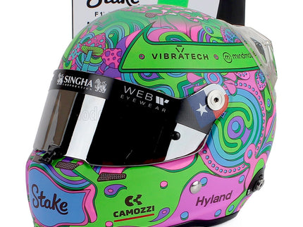 STILO | CASCO HELMET F1 VALTTERI BOTTAS TEAM STAKE KICK SAUBER N 77 AUSTIN GP 2024 | VARIOUS