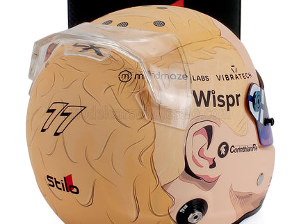 STILO | CASCO HELMET F1 VALTTERI BOTTAS TEAM ALFA ROMEO STAKE KICK N 77 BAHRAIN TEST 2023 | PINK