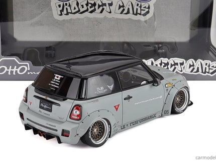 Mini Cooper (R56) LB Nation 2015 1:18 Otto Mobile sivá