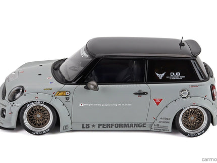 Mini Cooper (R56) LB Nation 2015 1:18 Otto Mobile sivá