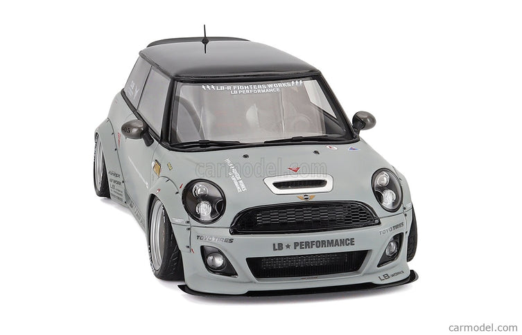 Mini Cooper (R56) LB Nation 2015 1:18 Otto Mobile sivá