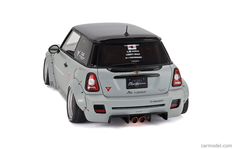 Mini Cooper (R56) LB Nation 2015 1:18 Otto Mobile sivá