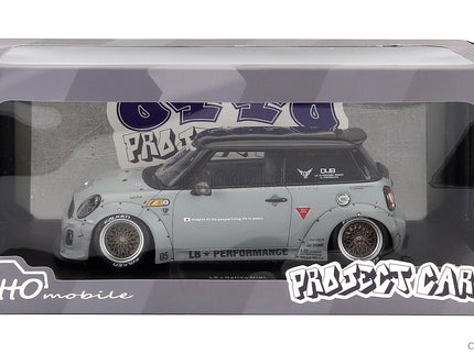 Mini Cooper (R56) LB Nation 2015 1:18 Otto Mobile sivá