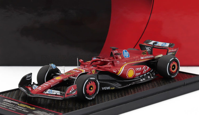 FERRARI | F1  SF-24 TEAM SCUDERIA FERRARI N 16 WINNER MONZA ITALY GP 2024 CHARLES LECLERC | RED BLACK