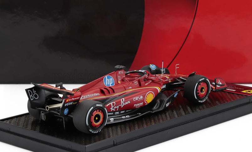 FERRARI | F1  SF-24 TEAM SCUDERIA FERRARI N 16 WINNER MONZA ITALY GP 2024 CHARLES LECLERC | RED BLACK