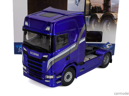 Scania S580 Ťahač Highline 2-ASSI 2023 1:24 Solido modrá