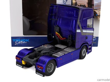 Scania S580 Ťahač Highline 2-ASSI 2023 1:24 Solido modrá