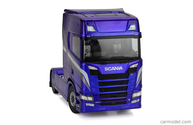 Scania S580 Ťahač Highline 2-ASSI 2023 1:24 Solido modrá