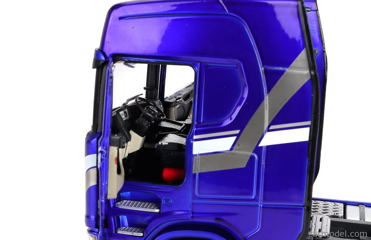 Scania S580 Ťahač Highline 2-ASSI 2023 1:24 Solido modrá