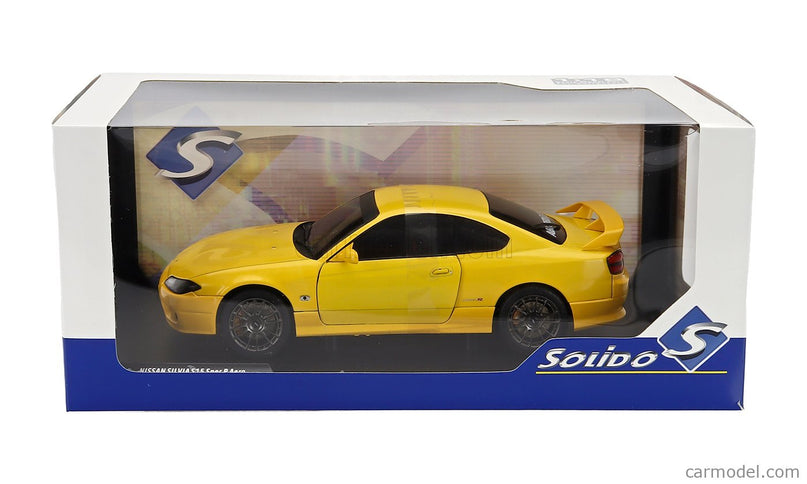 Nissan Silvia (S15) Coupe Spec-R Aero 1999 1:18 Solido žltá