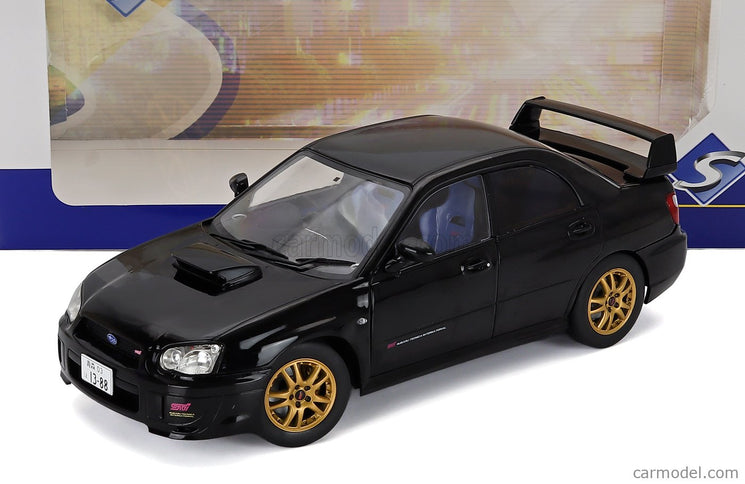Subaru Impreza Wrx STi 2003 1:18 Solido čierna