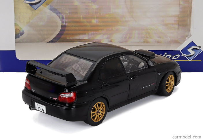 Subaru Impreza Wrx STi 2003 1:18 Solido čierna