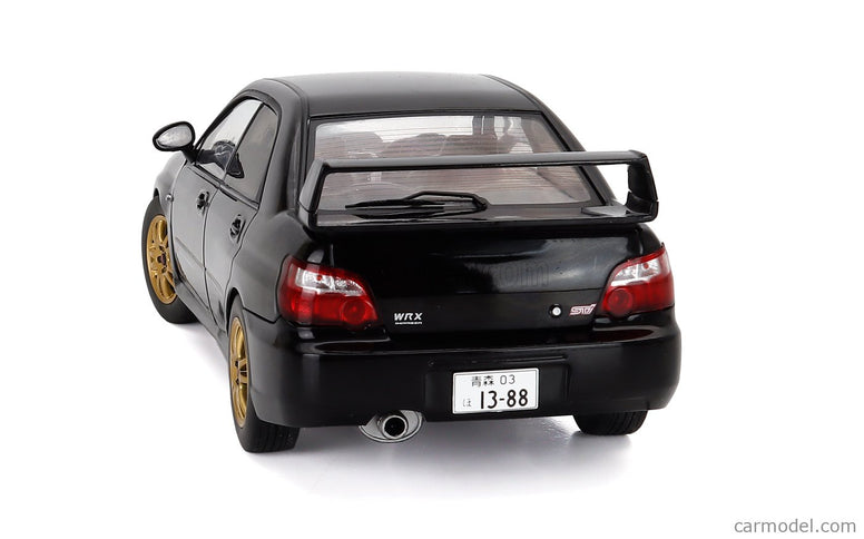 Subaru Impreza Wrx STi 2003 1:18 Solido čierna