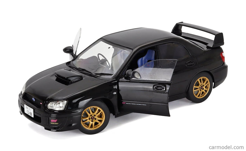 Subaru Impreza Wrx STi 2003 1:18 Solido čierna