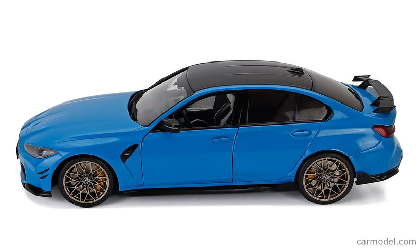 BMW 3-SERIES M3 Performance Parts (G80) 2024 1:18 Solido Beach modrá čierna