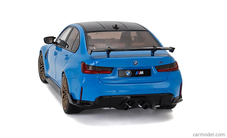 BMW 3-SERIES M3 Performance Parts (G80) 2024 1:18 Solido Beach modrá čierna