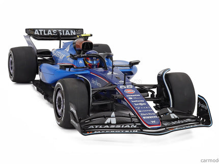 Williams F1 FW47 Team Williams Atlassian Racing N°55 3. Miesto Azerbaijan GP 2025 Carlos Sainz 1:18 Solido modrá čierna