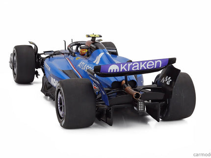 Williams F1 FW47 Team Williams Atlassian Racing N°55 3. Miesto Azerbaijan GP 2025 Carlos Sainz 1:18 Solido modrá čierna