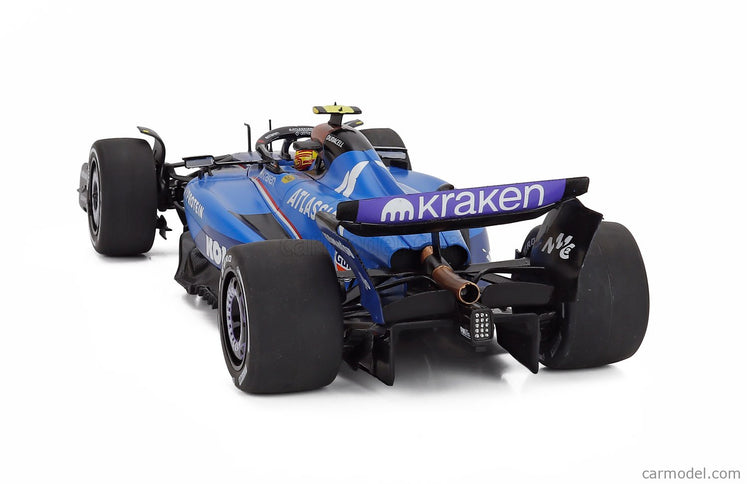 Williams F1 FW47 Team Williams Atlassian Racing N°55 3. Miesto Azerbaijan GP 2025 Carlos Sainz 1:18 Solido modrá čierna