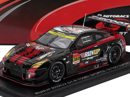 NISSAN | GT-R NISMO GT3 TEAM TOMEI SPORT N 360 GT300 CLASS SUPER GT 2025 TAKAYUKI AOKI - RIN ARAKAWA | BLACK RED