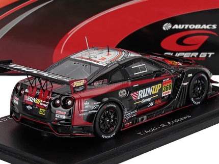 NISSAN | GT-R NISMO GT3 TEAM TOMEI SPORT N 360 GT300 CLASS SUPER GT 2025 TAKAYUKI AOKI - RIN ARAKAWA | BLACK RED