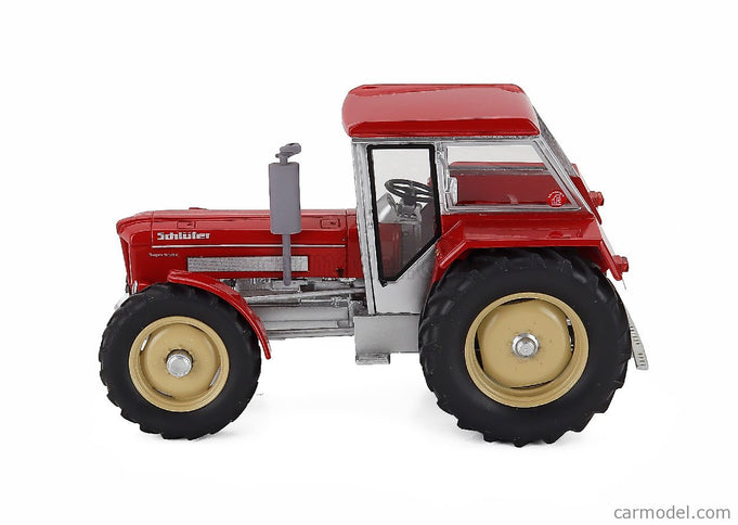 Schluter Super 950V Tractor Wit Cabine 1979 1:32 Schuco červená strieborná