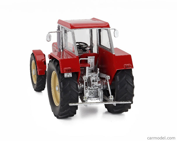 Schluter Super 950V Tractor Wit Cabine 1979 1:32 Schuco červená strieborná