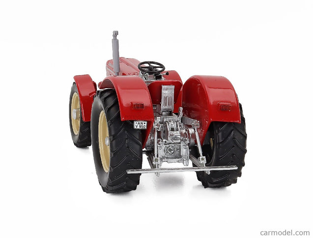 Schluter Super 950V Tractor Without Cabine 1979 1:32 Schuco červená strieborná