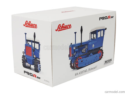 IFA KS07/60 Tractor Cingolato 1953 1:32 Schuco modrá