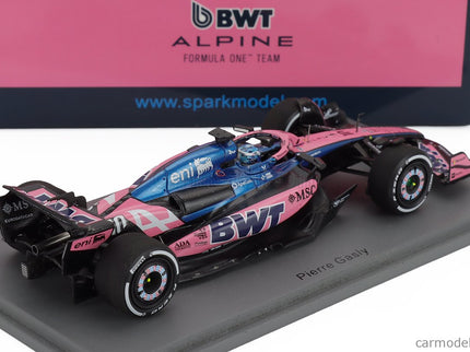 Alpine F1 A525 Team Bwt Alpine N°10 Las Vegas USA GP 2025 Pierre Gasly 1:43 Spark Model čierna modrá ružová