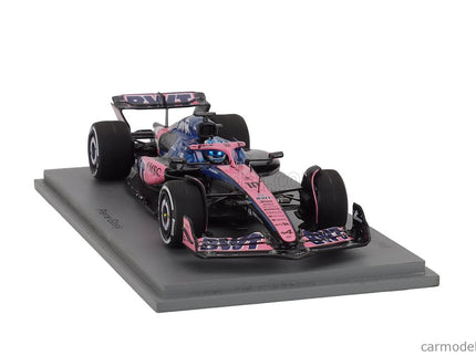 Alpine F1 A525 Team Bwt Alpine N°10 Las Vegas USA GP 2025 Pierre Gasly 1:43 Spark Model čierna modrá ružová