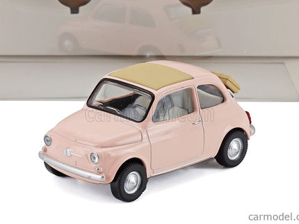 Fiat 500F 1965 1:43 Norev ružová
