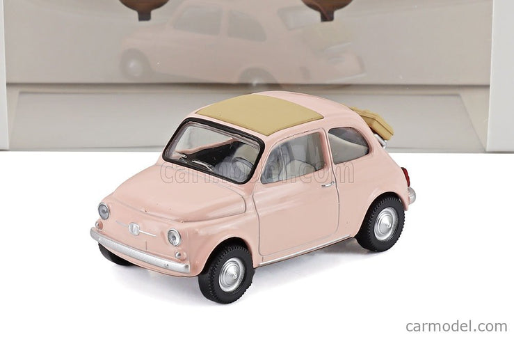 Fiat 500F 1965 1:43 Norev ružová