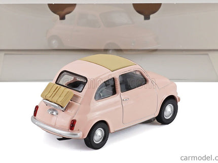Fiat 500F 1965 1:43 Norev ružová