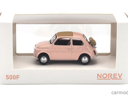 Fiat 500F 1965 1:43 Norev ružová