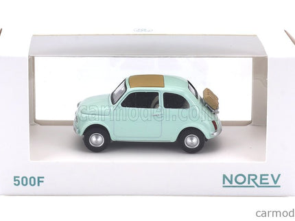 Fiat 500F 1965 1:43 Norev svetlomodrá