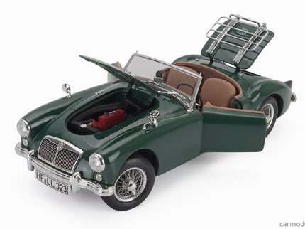 MG Mga Roadster Spider 1955 1:18 Norev British Racing zelená