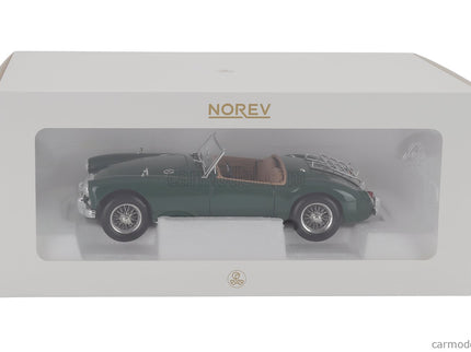 MG Mga Roadster Spider 1955 1:18 Norev British Racing zelená