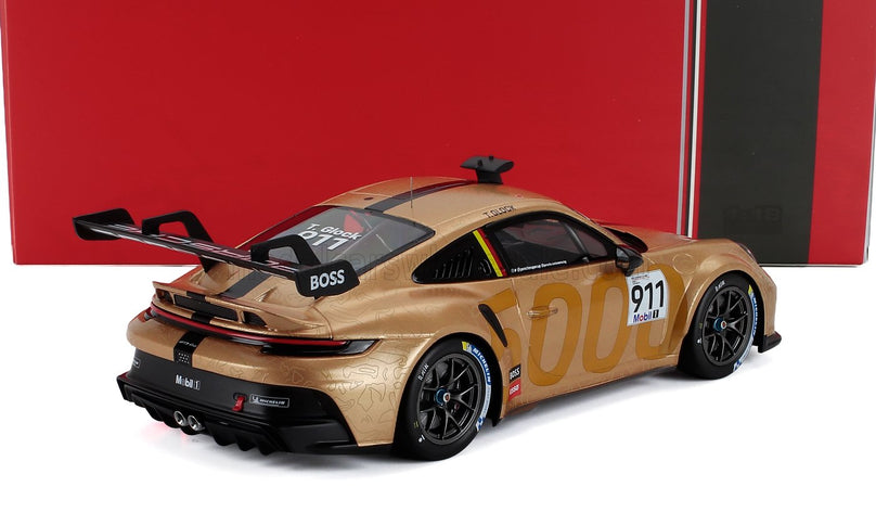 PORSCHE | 911 992 GT3 CUP 4.2L TEAM PORSCHE MOTORSPORT N 911 PORSCHE SUPERCUP HUNGARORING 2023 TIMO GLOCK | GOLD