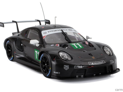 Porsche 911 991-2 RSR 4.2L N T1 Coupe Testovací Voz 2023 1:18 IXO Models čierna